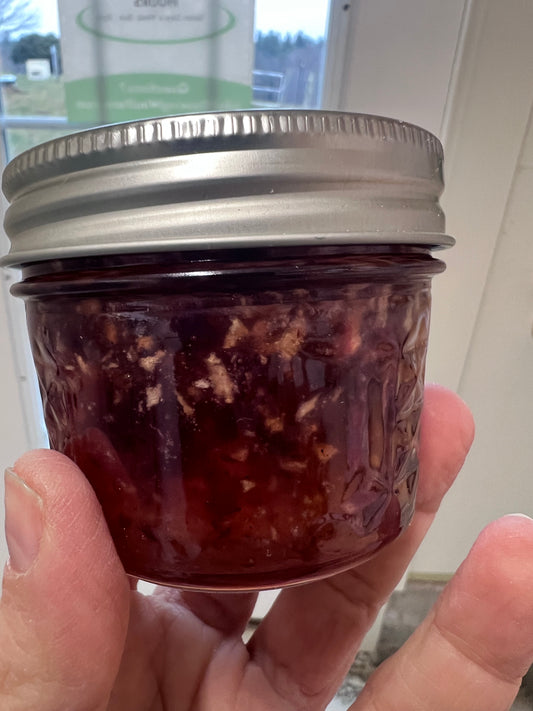 Autumn Cranberry Pear Jam